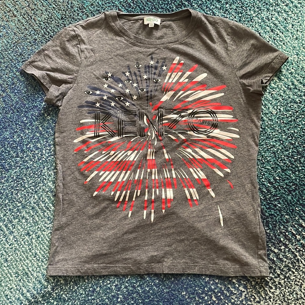 Kenzo Graphic Short Sleeve Tee XS